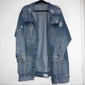 ❗️ SOLD❗️Oversized Jean Jacket